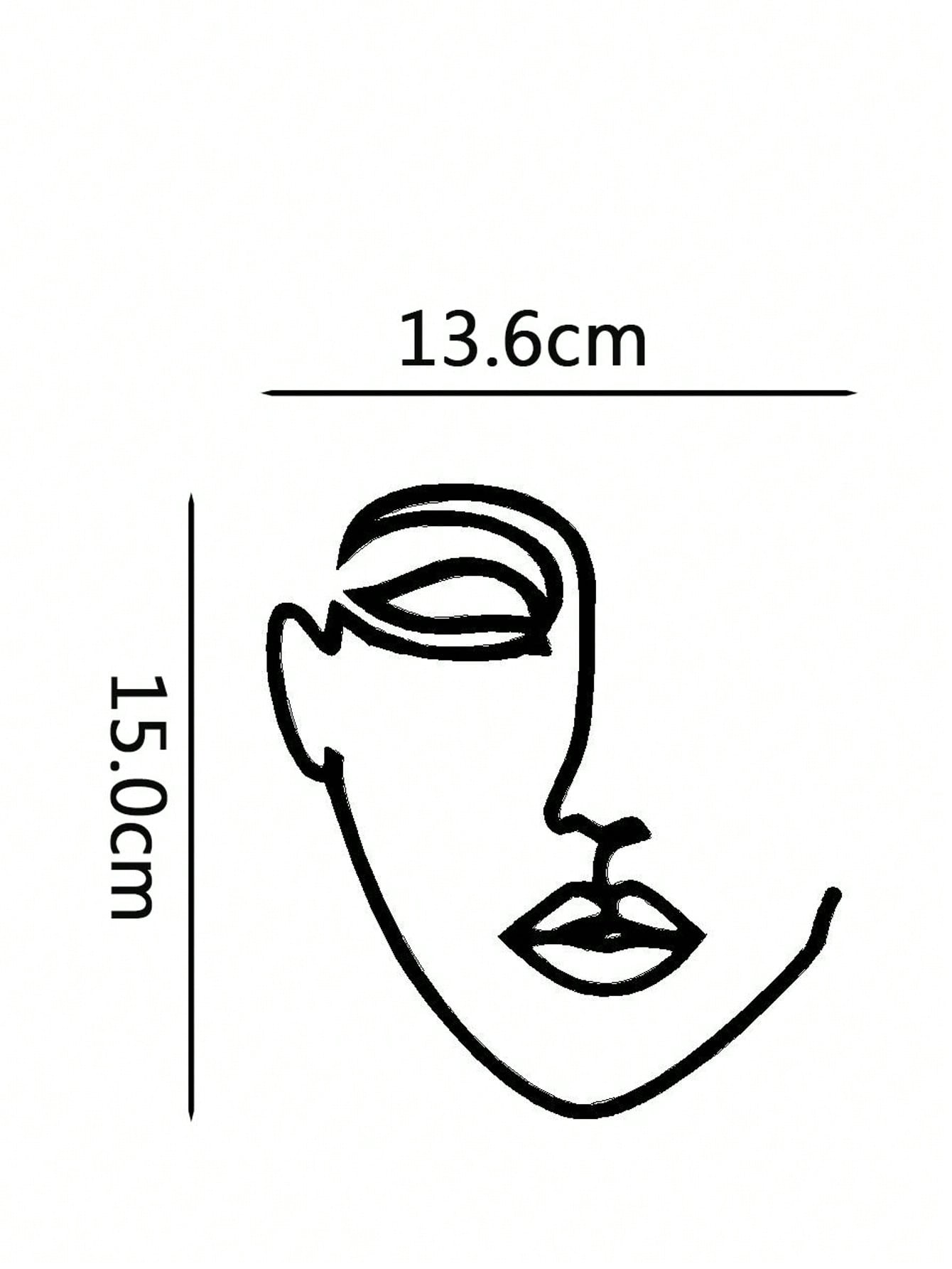 1件装女性性感更衣室创意金属墙画，适用于卧室客厅，现代简约墙面装饰，帆布画，海报，适合现代家居装饰、家居装饰、房间装饰、卧室装饰、浴室装饰，防水、防锈、耐用，墙面装饰