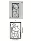 1 piece female sexy dressing room creative metal wall painting, suitable for bedroom and living room, modern simple wall decoration, canvas painting, poster, waterproof, rust-proof, durable