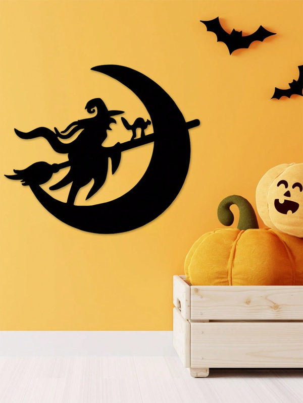 1 piece Halloween pumpkin metal wall decoration, spider web bat house number wall decoration, Halloween Day of the Dead home party decoration, home decoration, Halloween decoration, room decoration