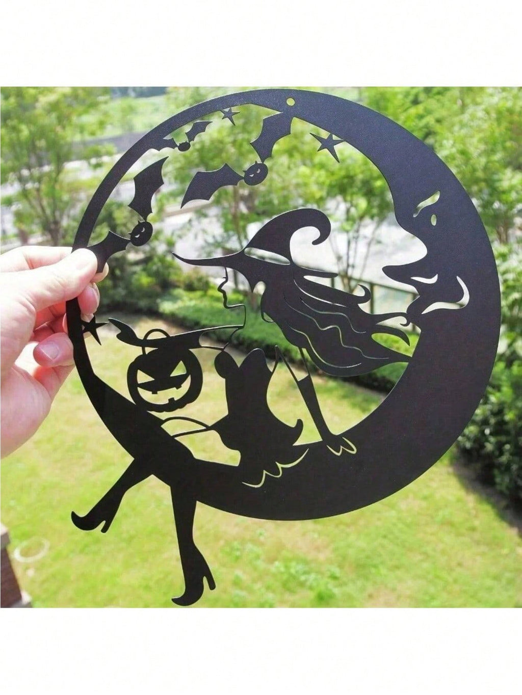 1 piece of exquisite metal witch wall decoration, boys and girls room, kindergarten, living room, baby room, bedroom decoration sticker mural