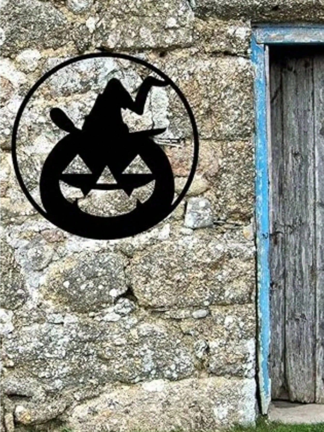 "Exquisite Bohemian Gothic Metal Skull Couple Wall Art – Handcrafted Indoor/Outdoor Decor for Home, Courtyard, Balcony & Garden"