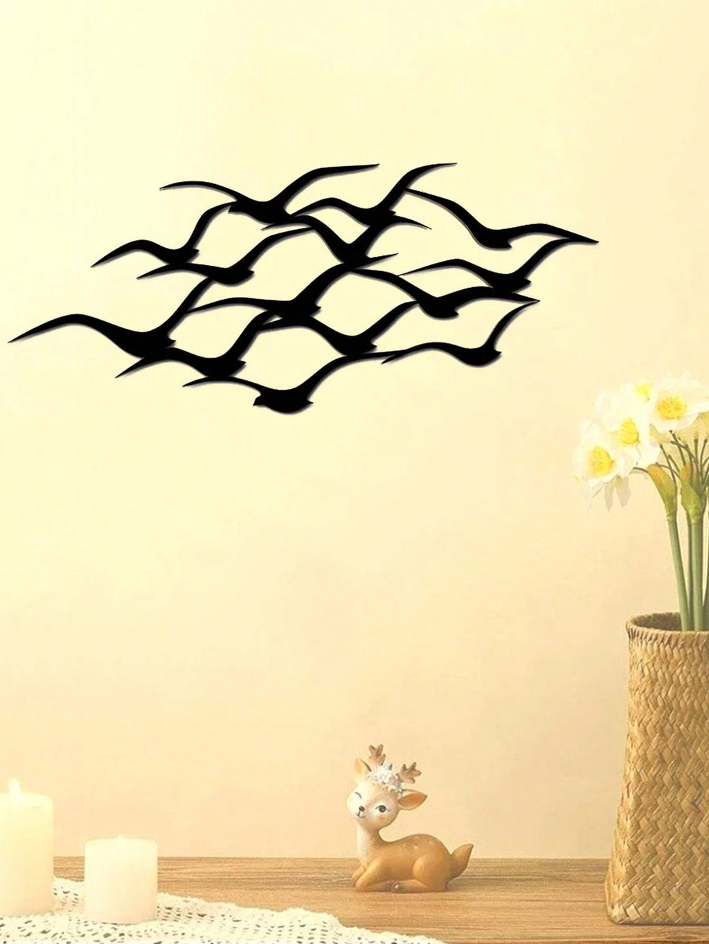 1 piece of metal craft pendant, bird window/compass peak metal wall decoration, artistic office iron decoration, home decoration, gothic room decoration