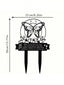 "Day of the Dead Handmade Metal Memorial Plaque - Outdoor Garden Cemetery Decoration with Etched Birds and Butterflies - Rust-proof Cemetery Souvenir for Altars, Courtyards and Tombs"