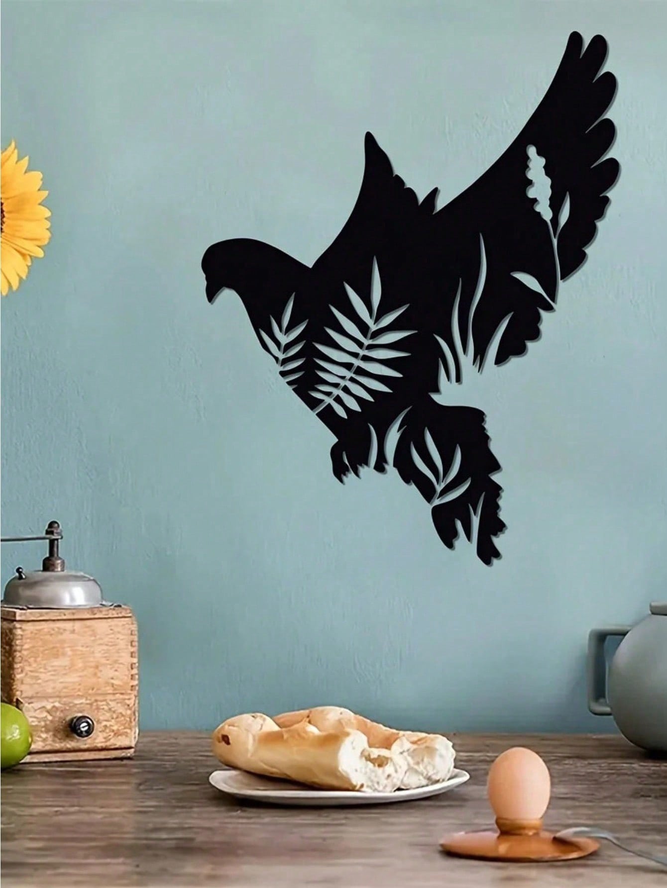 "2Pcs/Set Southwestern Style Metal Wall Art - Spiritual Woman & Tribal Design, Boho Chic Home Decor, Native American Inspired, West Indies Style, Handcrafted for Living Room, Bedroom"