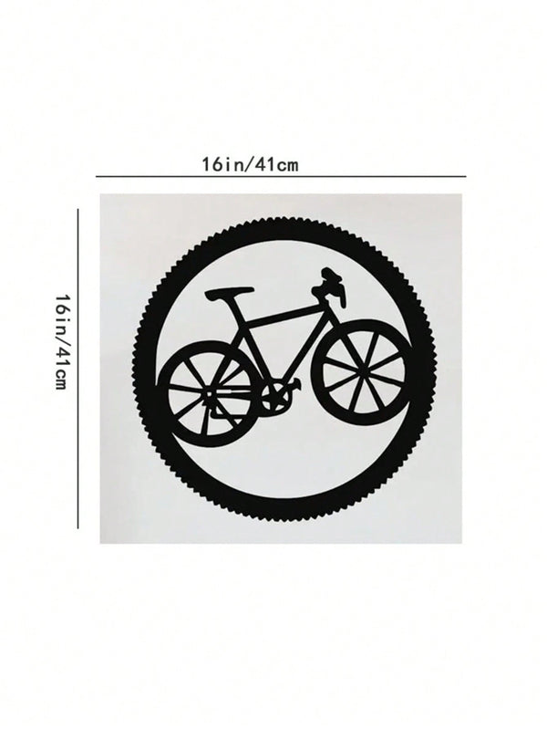 3pcs Mountain Bike/Musical Instruments Music Style Metal Wall Decor Home Living Room Office Music Classroom Restaurant Hanging Outdoor and Indoor Wall Decor，Suitable for modern home decor