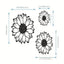 3pcs Sunflower Metal Wall Art - Rustic Garden Decor for Indoor/Outdoor Use, Perfect for Living Room, Bedroom, Terrace, Porch, Fence Hanging, No Power Needed, Garden Wall Art | Sunflower Design