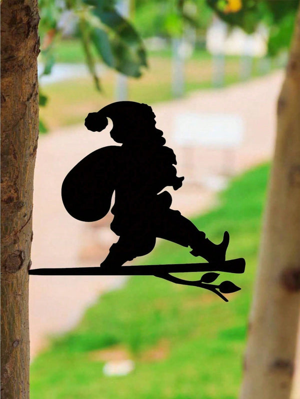 Metal Garden Dwarf Statue - Outdoor Garden Art Decoration, Suitable for Gardens, Lawn, Backyard - Weathering Tree Decoration - Unique Gardening Gifts "Suitable for Gardens, Yards, Garden Decoration, Holiday Essentials