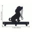 1 Modern Dog Wall Hook - Iron Mounting Hook for Keys, Leads and Hats | Simple pet friendly decor, space saving porch storage rack. Suitable for modern home decor, home decor, room decor, bedroom decor, bathroom decor, waterproof.