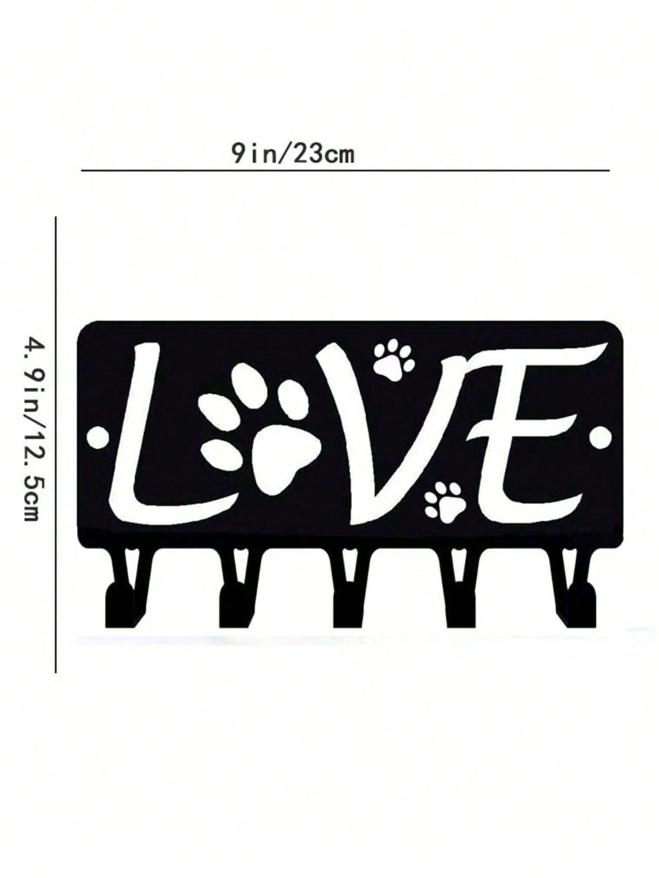 1 PC Purrposeful 'LIVE' Metal Hook,"LIVE" Metal Storage Hook, Suitable For Various Scenes Such As Entrance, Bedroom, Bathroom, Kitchen, Etc., Can Be Used To Hang Clothes, Bags, Towels, Kitchen Utensils, Etc. Categories: Metal Hooks, Storage Supplies
