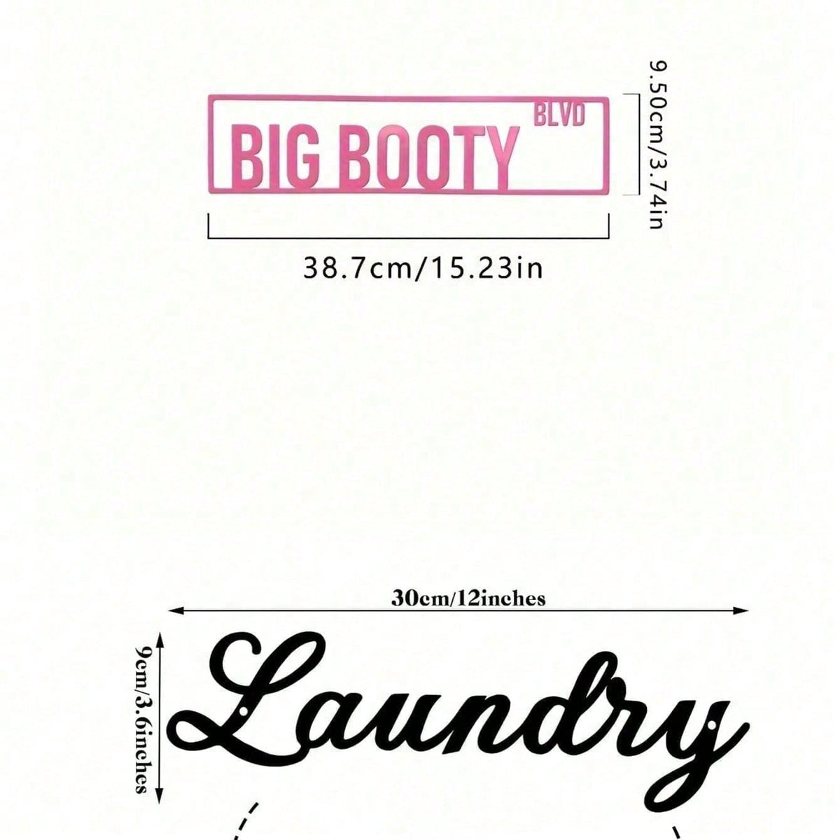 1pc Personalized Pink Aluminum Street Sign, "Big Booty" - Custom Home Decor For Door,Home Decor ,Room Decor,Wall Decor