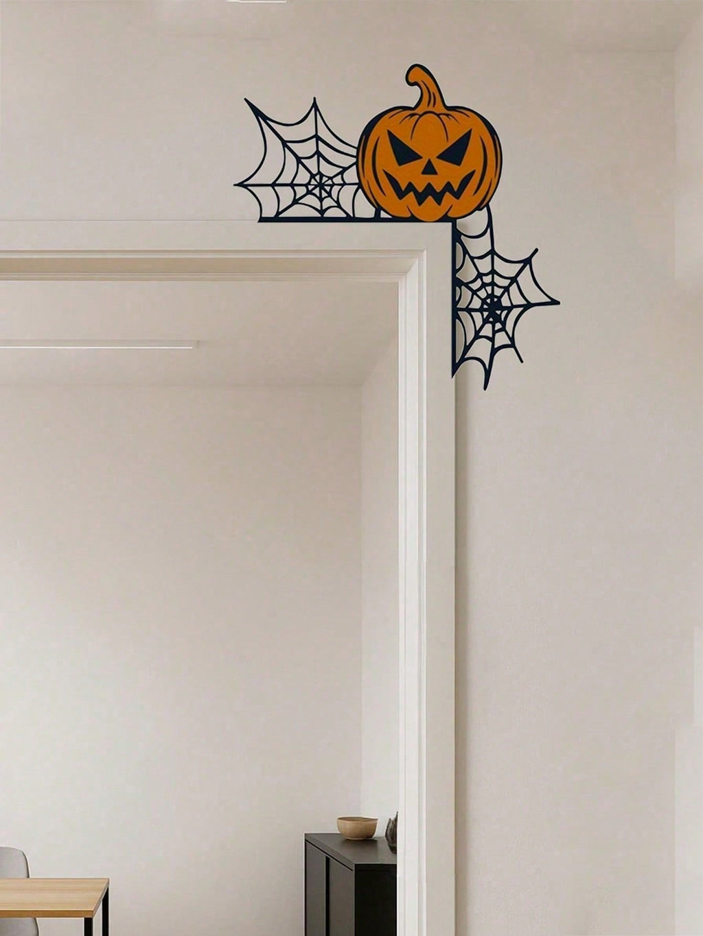Elevate Your Halloween Ambiance With Our Exquisite Gothic-Style Metal Door Corner Accents! These Ornate Pediments Feature Intricate Sill And Lintel Trim, Blending Timeless Elegance With Spooky Charm. Perfect For Creating A Hauntingly Sophisticated Seasona