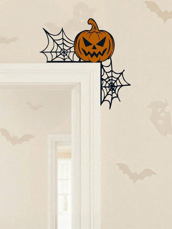 Elevate Your Halloween Ambiance With Our Exquisite Gothic-Style Metal Door Corner Accents! These Ornate Pediments Feature Intricate Sill And Lintel Trim, Blending Timeless Elegance With Spooky Charm. Perfect For Creating A Hauntingly Sophisticated Seasona