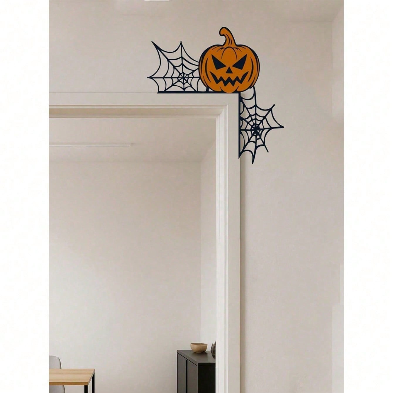 Elevate Your Halloween Ambiance With Our Exquisite Gothic-Style Metal Door Corner Accents! These Ornate Pediments Feature Intricate Sill And Lintel Trim, Blending Timeless Elegance With Spooky Charm. Perfect For Creating A Hauntingly Sophisticated Seasona