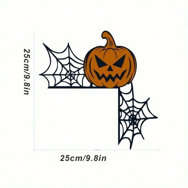 Elevate Your Halloween Ambiance With Our Exquisite Gothic-Style Metal Door Corner Accents! These Ornate Pediments Feature Intricate Sill And Lintel Trim, Blending Timeless Elegance With Spooky Charm. Perfect For Creating A Hauntingly Sophisticated Seasona