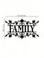 1pc "Family with Leaves" Wall Art Elevate your bedroom, living room, or bathroom with this modern home decor piece. Crafted from premium waterproof and rust-resistant materials, it combines stylish elegance with lasting durability for any space,Suitable f