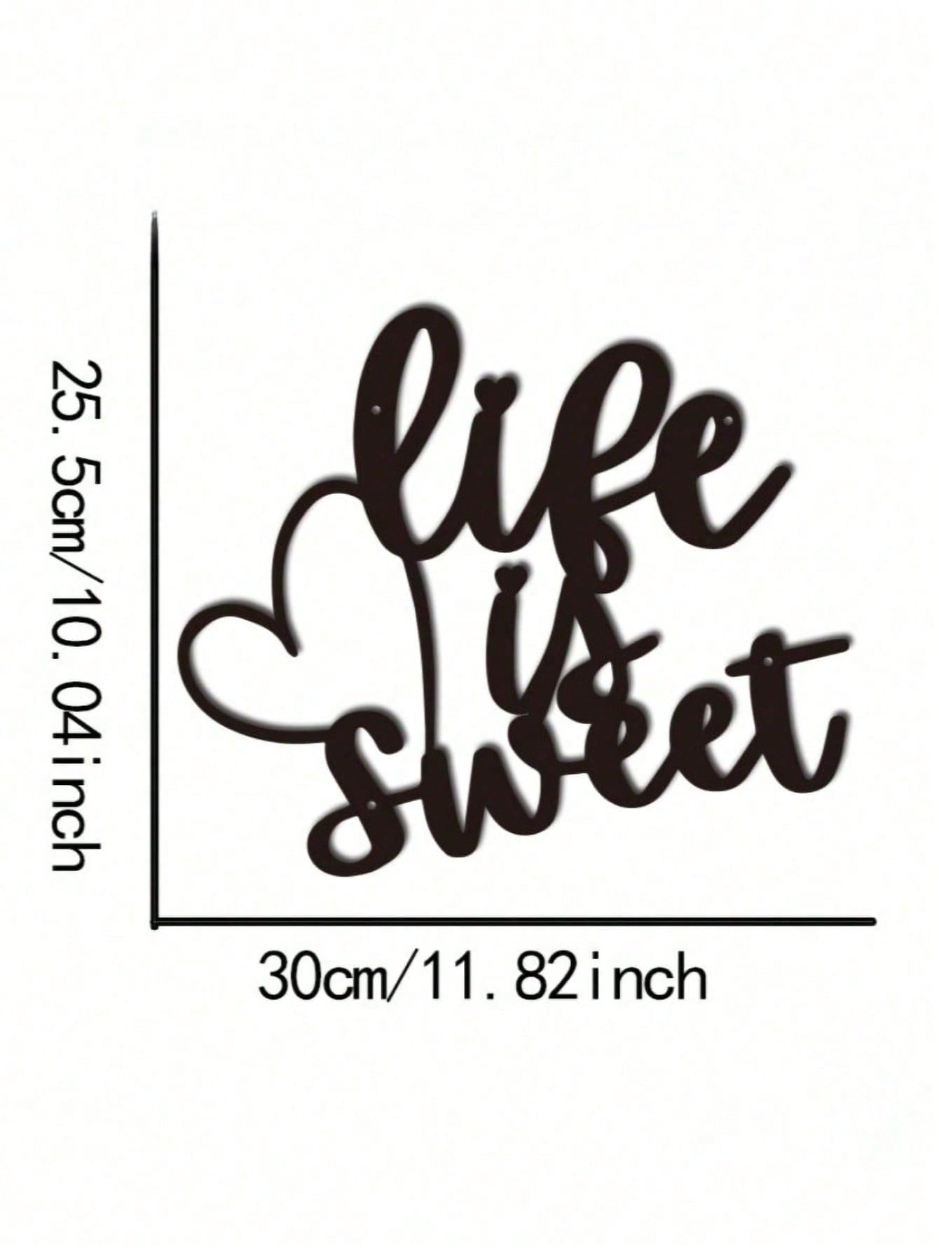 1 PC Metal Wall Decoration, Living Room Wall Decoration, Bedroom Wall Decoration, Office Restaurant Hall Wall Decoration. Suitable for Christmas, Halloween, Thanksgiving, Valentine's Day Gifts, Suitable for Modern Home Decor, Home Decoration, Room Decor, Secondary image