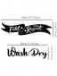 2-Piece Black Metal "Wash & Dry" Wall Art - Bathroom Home Decor Set. Crafted from premium rustproof materials with century-old painting technique, it is waterproof, durable, and fade-resistant. Ideal for modern wall decoration in bedrooms, living rooms, o
