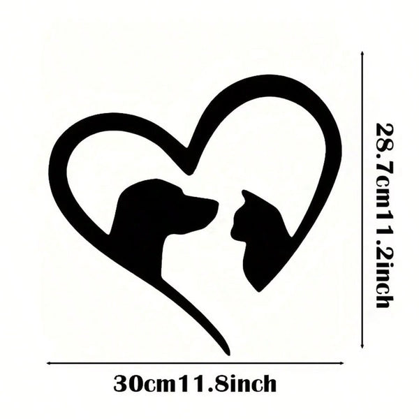 1-piece set, animal metal wall decoration, minimalist line art sleeping dog wall decoration, suitable for entrance and living room wall decorations, birthday gifts, pet lover gifts, suitable for modern home decor, home decor, room decoration