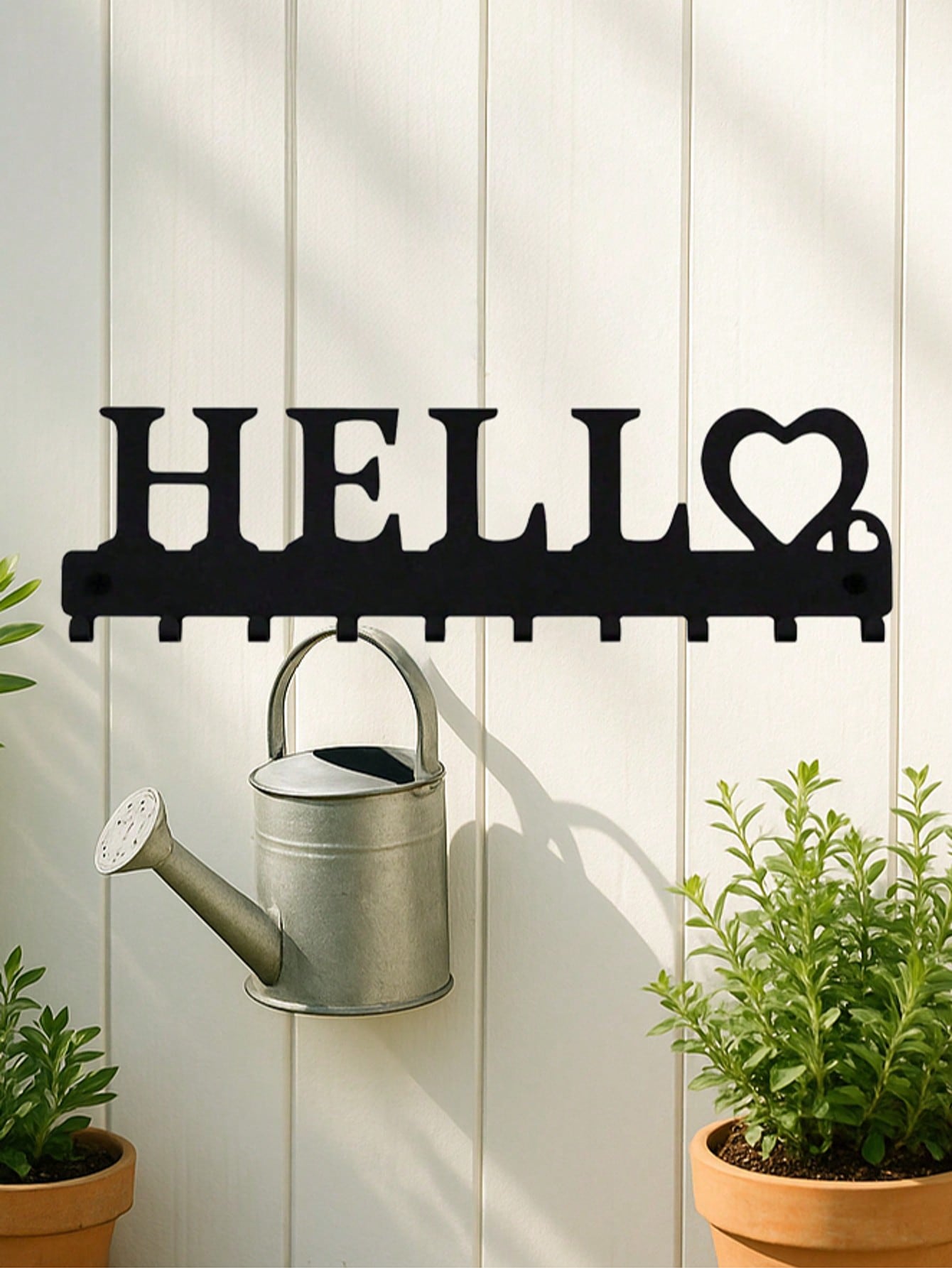1pc Metal Wall Mounted "Carpe Diem" Key Holder: Decorative Metal Hook For Your Front Door. It Can Store Keys For Your Home, Workplace, Car And Other Vehicles With A Vintage Style Decor. Main image