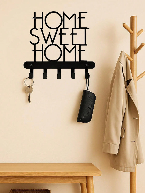 1 PC Rustic Black Metal Mug Hooks: Thoughtful Family Presents, Indoor Home Decor Staples For Cozy Living Rooms And Bedrooms, Charming Hanging Accents.