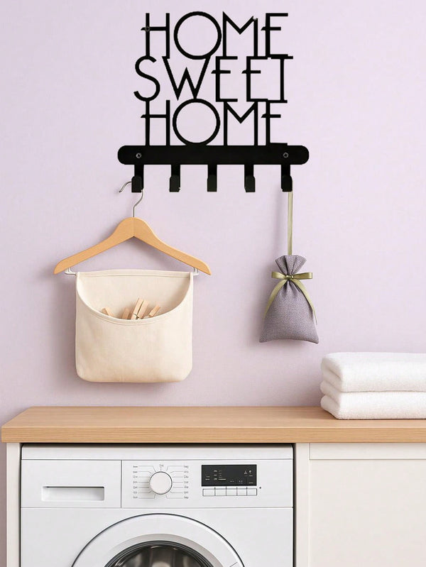 1 PC Rustic Black Metal Mug Hooks: Thoughtful Family Presents, Indoor Home Decor Staples For Cozy Living Rooms And Bedrooms, Charming Hanging Accents.