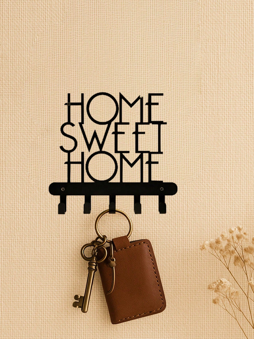1 PC Rustic Black Metal Mug Hooks: Thoughtful Family Presents, Indoor Home Decor Staples For Cozy Living Rooms And Bedrooms, Charming Hanging Accents.