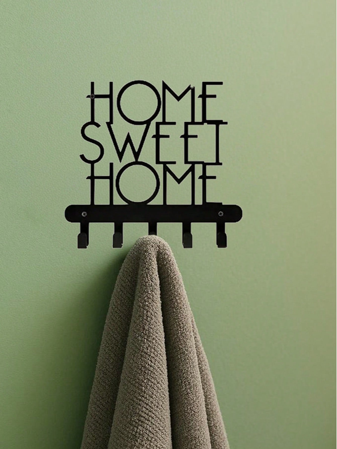 1 PC Rustic Black Metal Mug Hooks: Thoughtful Family Presents, Indoor Home Decor Staples For Cozy Living Rooms And Bedrooms, Charming Hanging Accents.