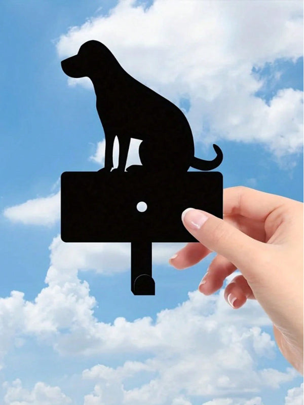1pc Elegant Dog-Themed Personalized Gift - Black Shelf, A Highlight Of Your Living And Sleeping Area For Comfort At Home, Perfectly Matched With Plush Pet Figurine.