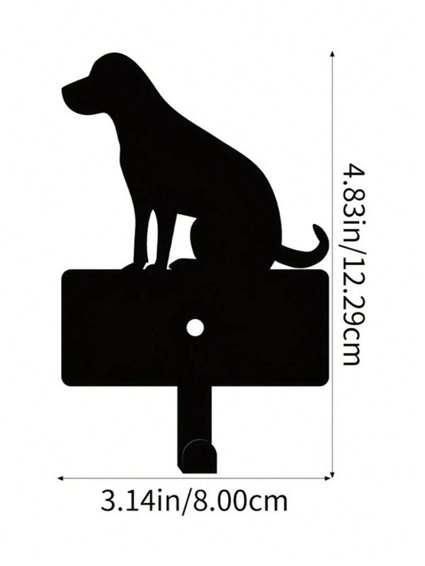 1pc Elegant Dog-Themed Personalized Gift - Black Shelf, A Highlight Of Your Living And Sleeping Area For Comfort At Home, Perfectly Matched With Plush Pet Figurine.