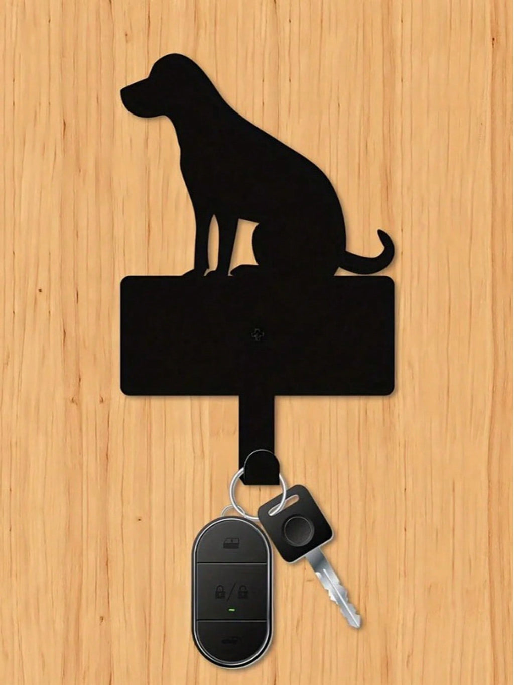 1pc Elegant Dog-Themed Personalized Gift - Black Shelf, A Highlight Of Your Living And Sleeping Area For Comfort At Home, Perfectly Matched With Plush Pet Figurine.