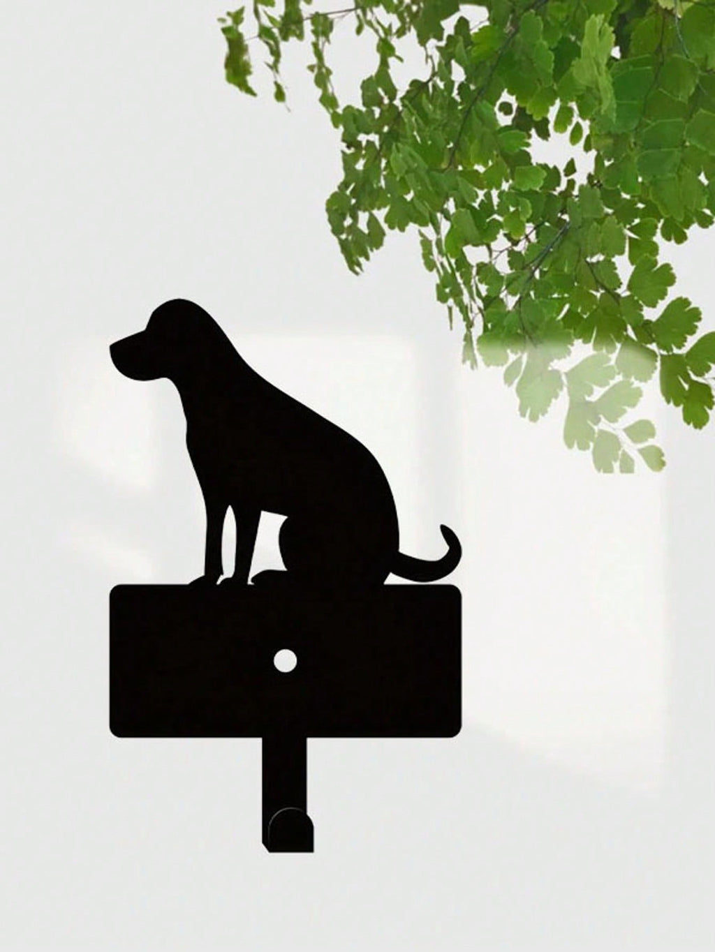 1pc Elegant Dog-Themed Personalized Gift - Black Shelf, A Highlight Of Your Living And Sleeping Area For Comfort At Home, Perfectly Matched With Plush Pet Figurine.