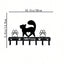 1 Arrogant Cat Metal Wall Hook Art Styling Decorative Accessories Wall Hook.