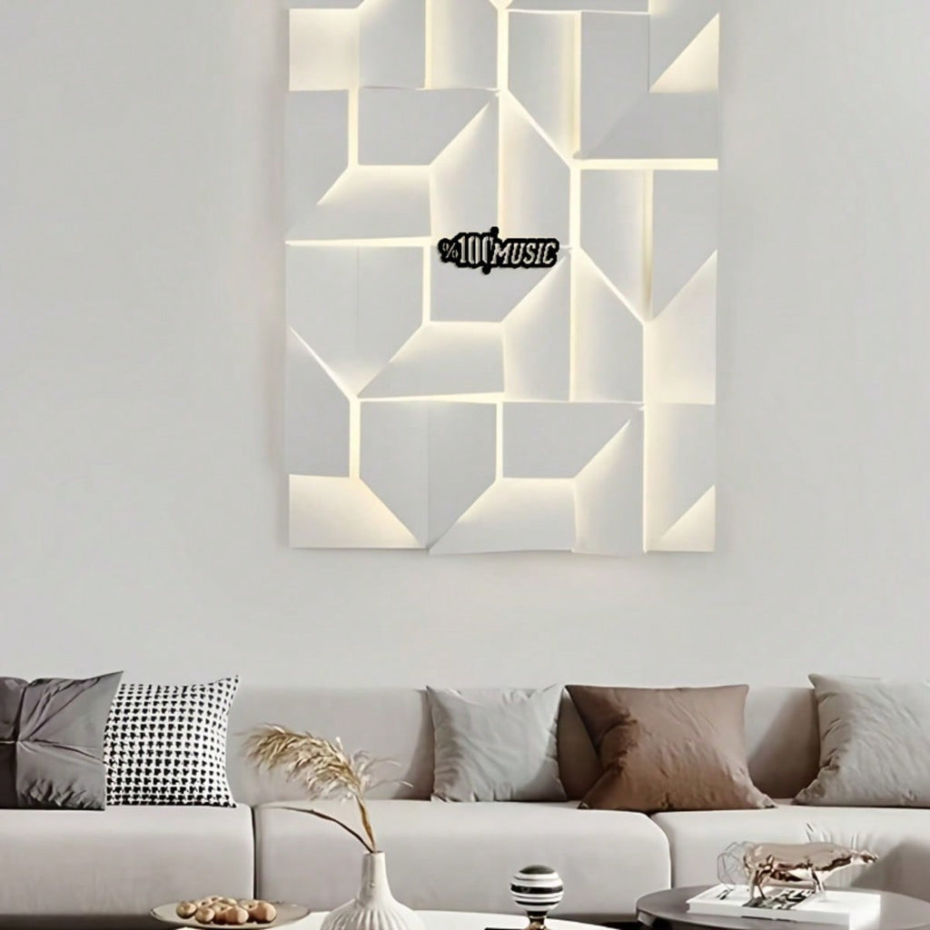 A carefully crafted "music" sculpture metal wall ornament, elegantly designed with decorative logos, perfect as a gift for music lovers. Suitable for interior decoration and wall decoration