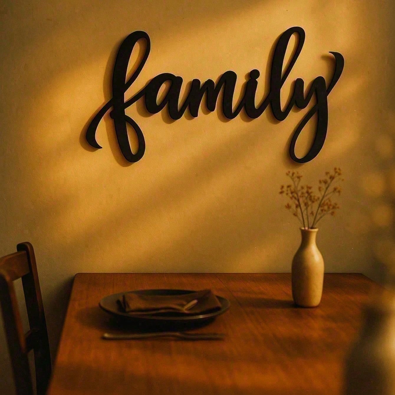 Metal Family Name Sign With Inspirational Quote - Personalized Rustic Tin Wall Art For Living Room, Bedroom, Kitchen, Home Office | Farmhouse Home Decor & Unique Housewarming Gift For Families, Couples, New Homeowners | Customized Family Quote Sign, Vinta