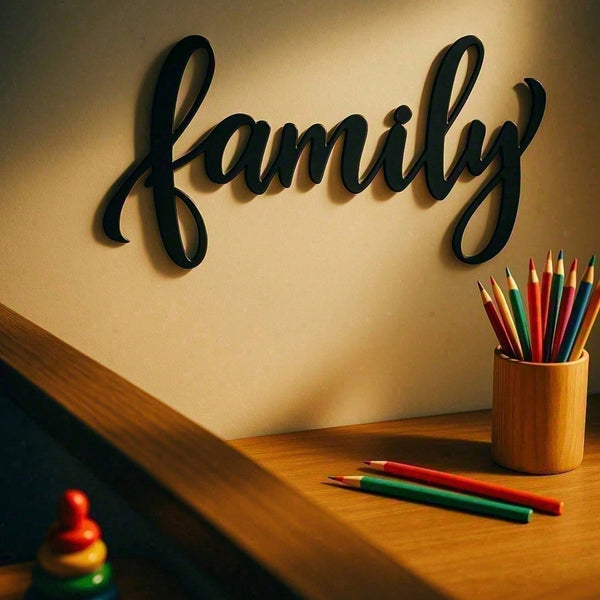 Metal Family Name Sign With Inspirational Quote - Personalized Rustic Tin Wall Art For Living Room, Bedroom, Kitchen, Home Office | Farmhouse Home Decor & Unique Housewarming Gift For Families, Couples, New Homeowners | Customized Family Quote Sign, Vinta