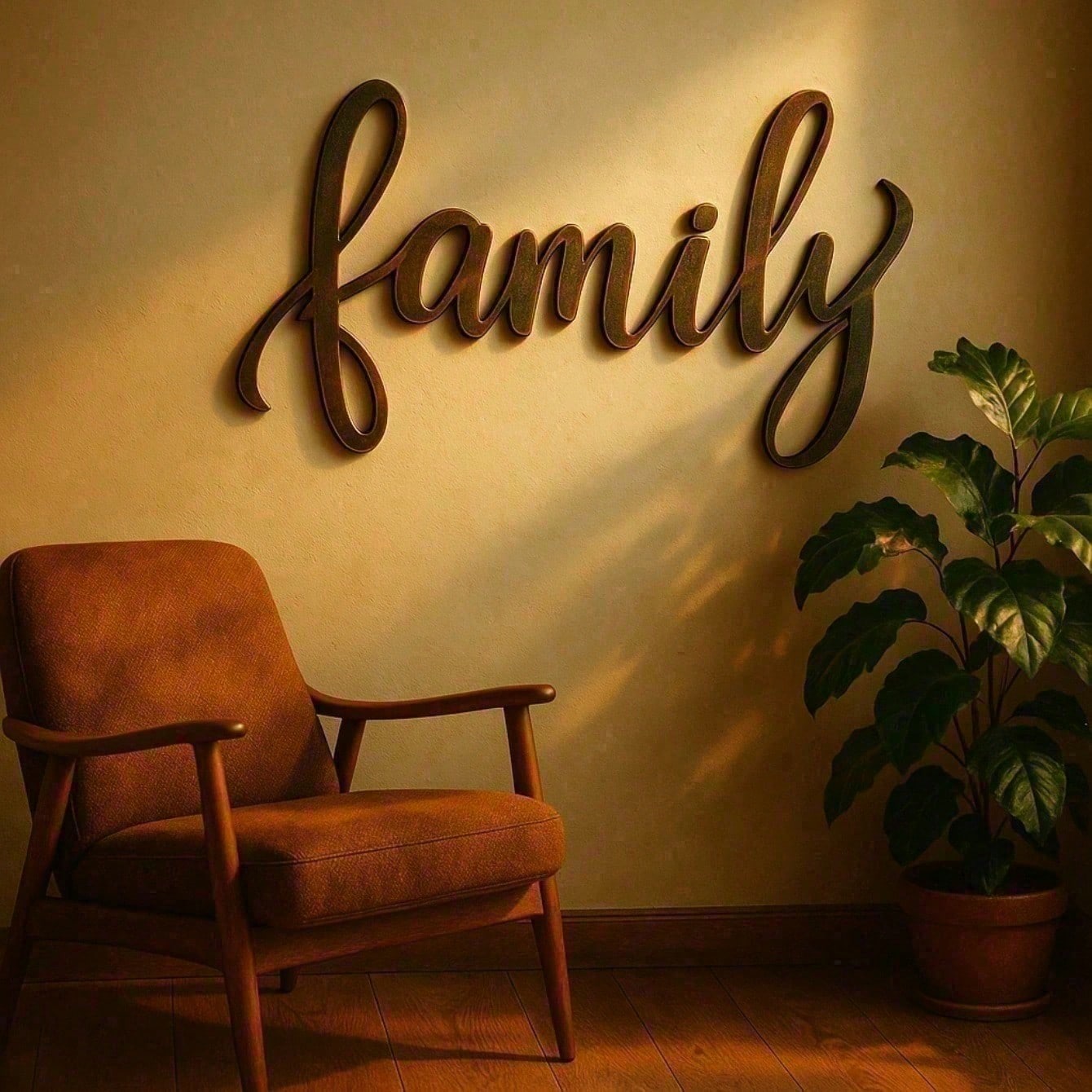 Metal Family Name Sign With Inspirational Quote - Personalized Rustic Tin Wall Art For Living Room, Bedroom, Kitchen, Home Office | Farmhouse Home Decor & Unique Housewarming Gift For Families, Couples, New Homeowners | Customized Family Quote Sign, Vinta