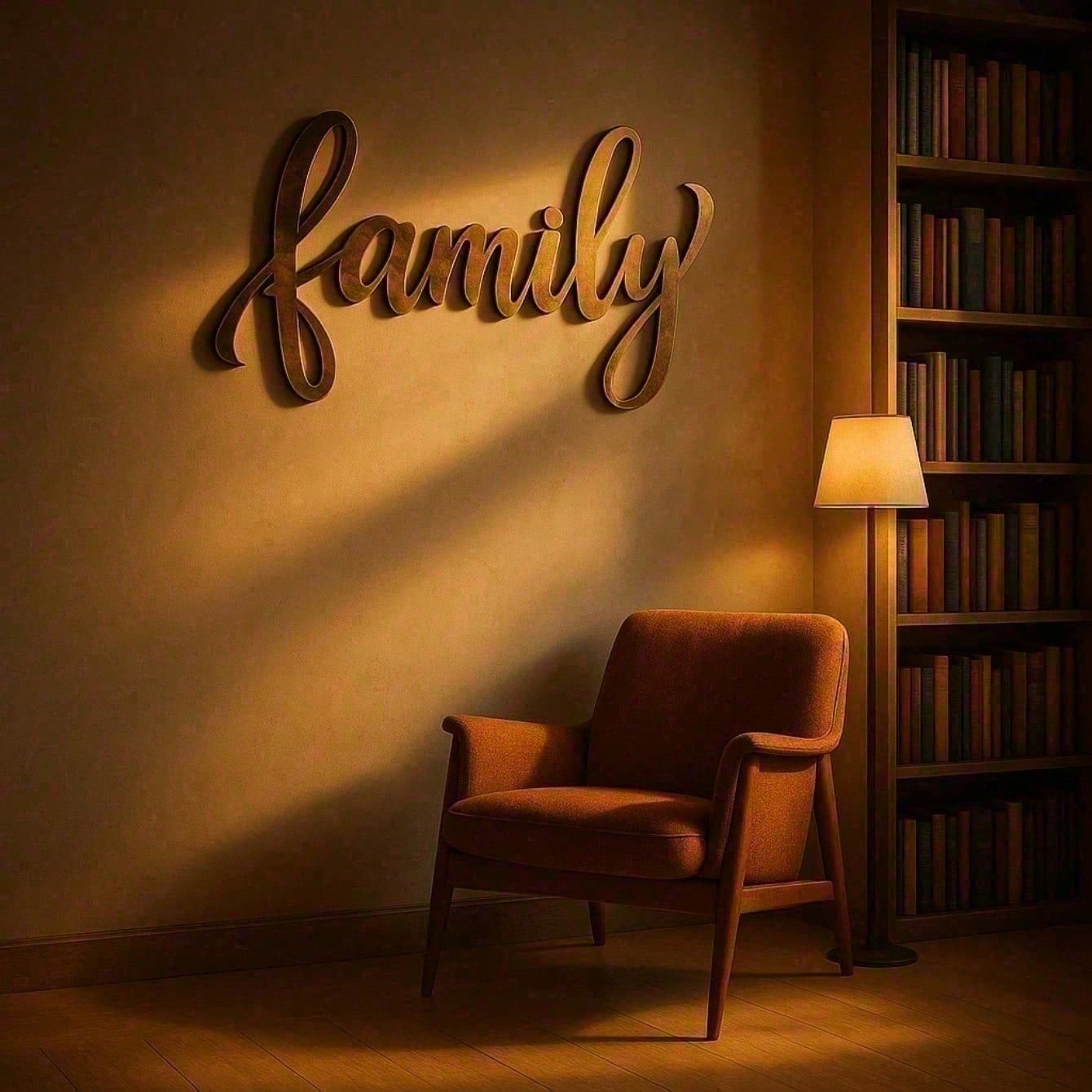 Metal Family Name Sign With Inspirational Quote - Personalized Rustic Tin Wall Art For Living Room, Bedroom, Kitchen, Home Office | Farmhouse Home Decor & Unique Housewarming Gift For Families, Couples, New Homeowners | Customized Family Quote Sign, Vinta