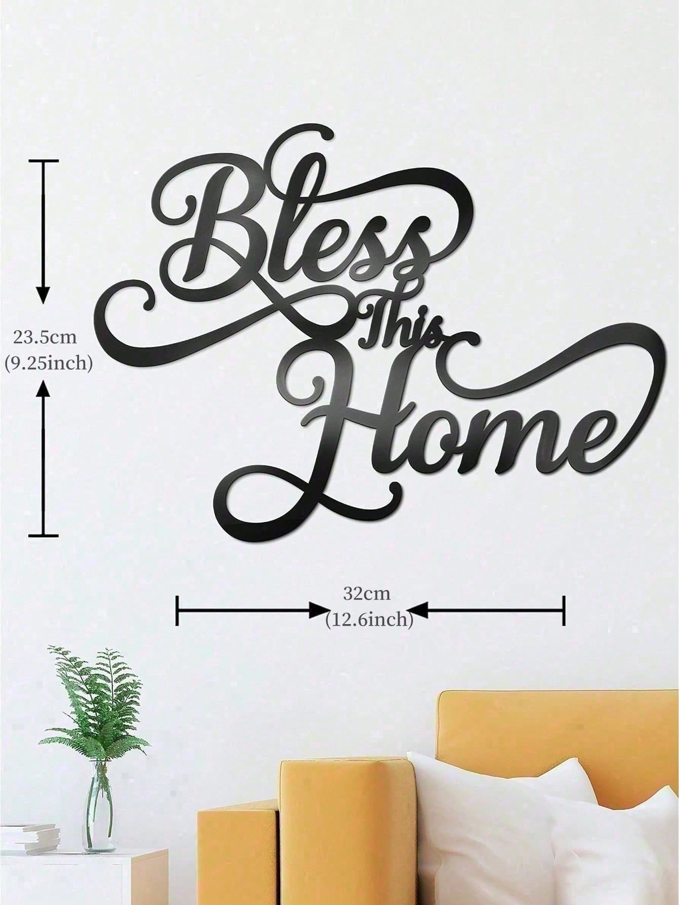 Metal Family Name Sign With Inspirational Quote - Personalized Rustic Tin Wall Art For Living Room, Bedroom, Kitchen, Home Office | Farmhouse Home Decor & Unique Housewarming Gift For Families, Couples, New Homeowners | Customized Family Quote Sign, Vinta