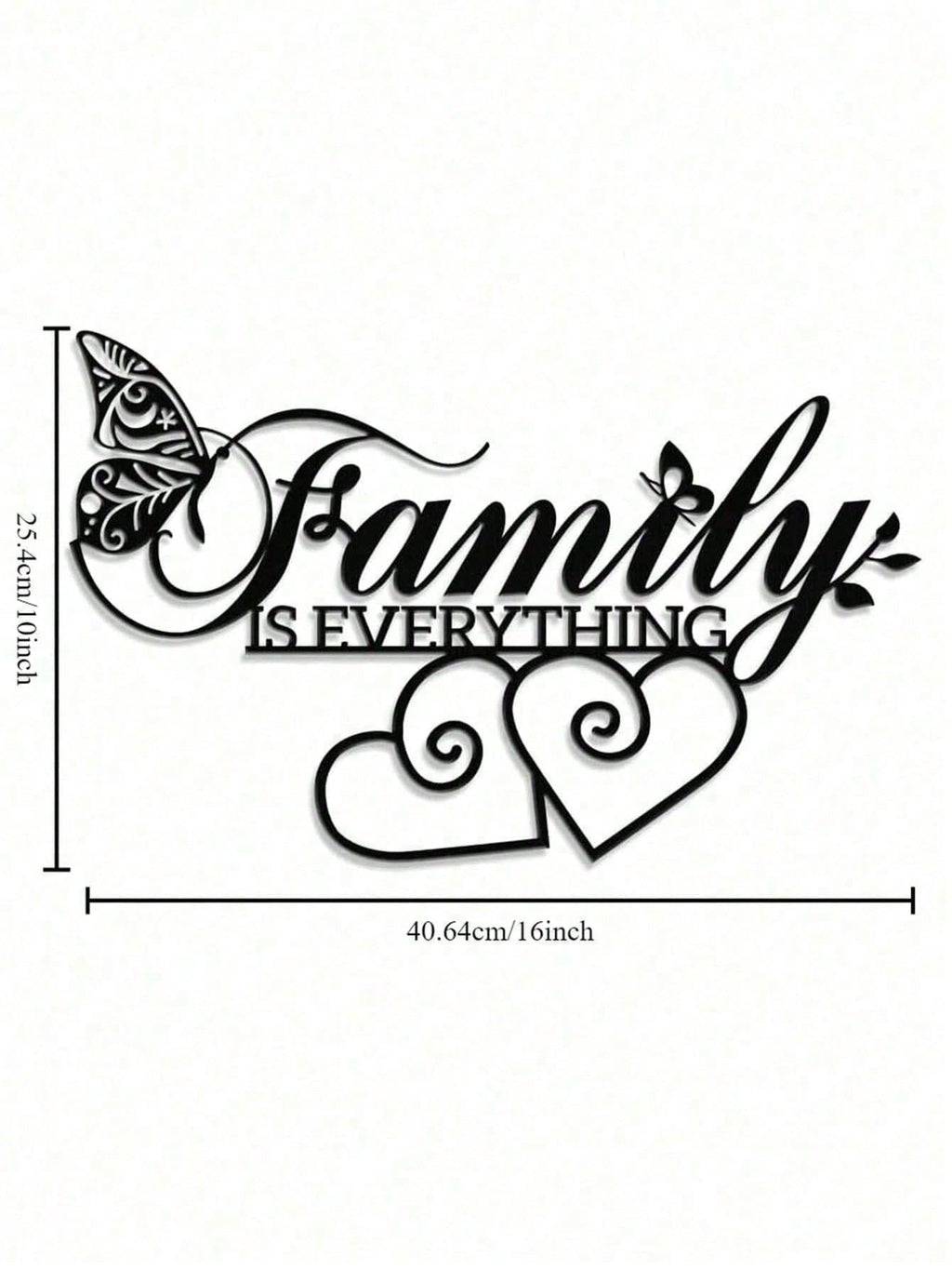 Metal Family Name Sign With Inspirational Quote - Personalized Rustic Tin Wall Art For Living Room, Bedroom, Kitchen, Home Office | Farmhouse Home Decor & Unique Housewarming Gift For Families, Couples, New Homeowners | Customized Family Quote Sign, Vinta