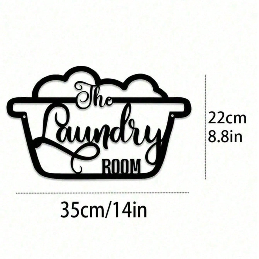 Welcome to Our Home" Metal Wall Plaque - Ready-to-Hang Entryway Sign | Instant Cozy Farmhouse Decor-Heartwarming Entryway & Living Room Decor.Decorative Signs & Plaques
