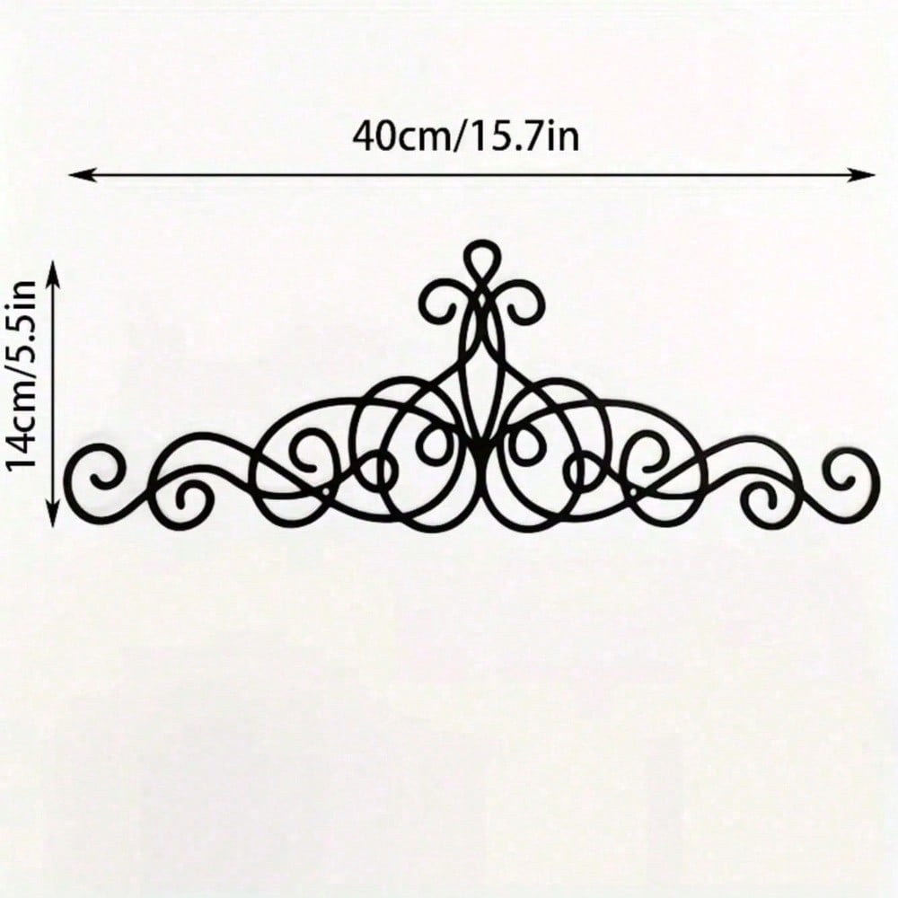 2D Metal Geometric Line Wall Art – Mandala Flower Boho Zen Spiritual Decor, Black Friday Must-Have