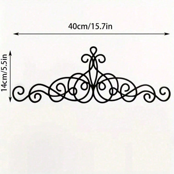 2D Metal Geometric Line Wall Art – Mandala Flower Boho Zen Spiritual Decor, Black Friday Must-Have