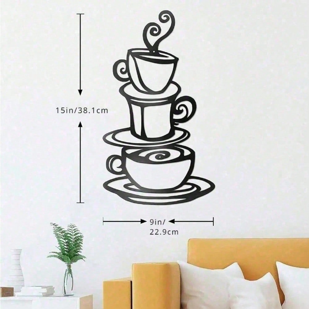 2D Metal Geometric Line Wall Art – Mandala Flower Boho Zen Spiritual Decor, Black Friday Must-Have