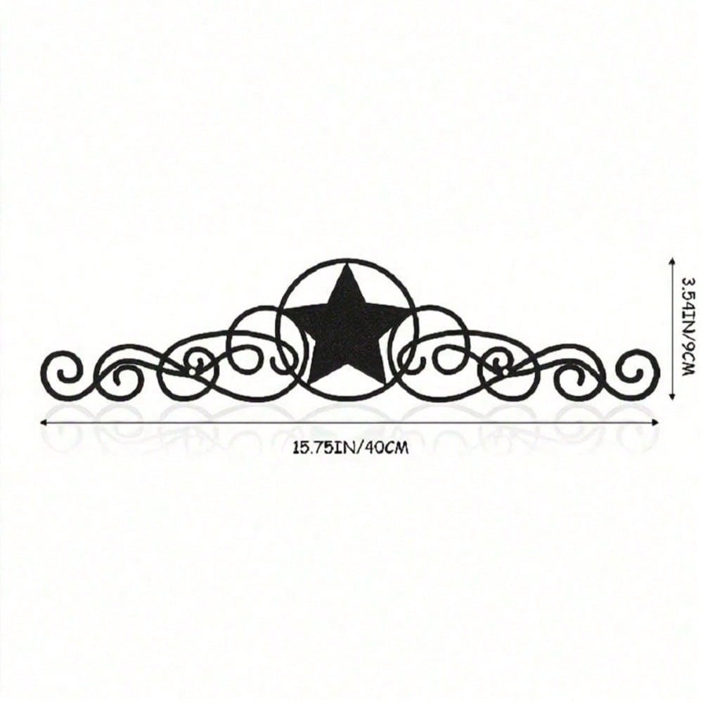 2D Metal Geometric Line Wall Art – Mandala Flower Boho Zen Spiritual Decor, Black Friday Must-Have