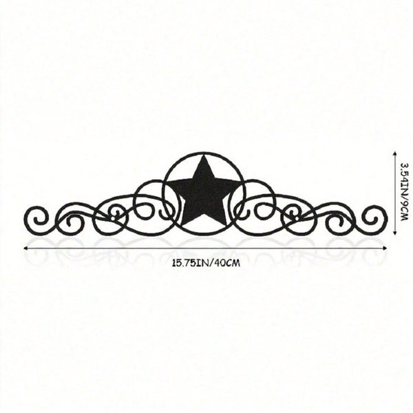 2D Metal Geometric Line Wall Art – Mandala Flower Boho Zen Spiritual Decor, Black Friday Must-Have
