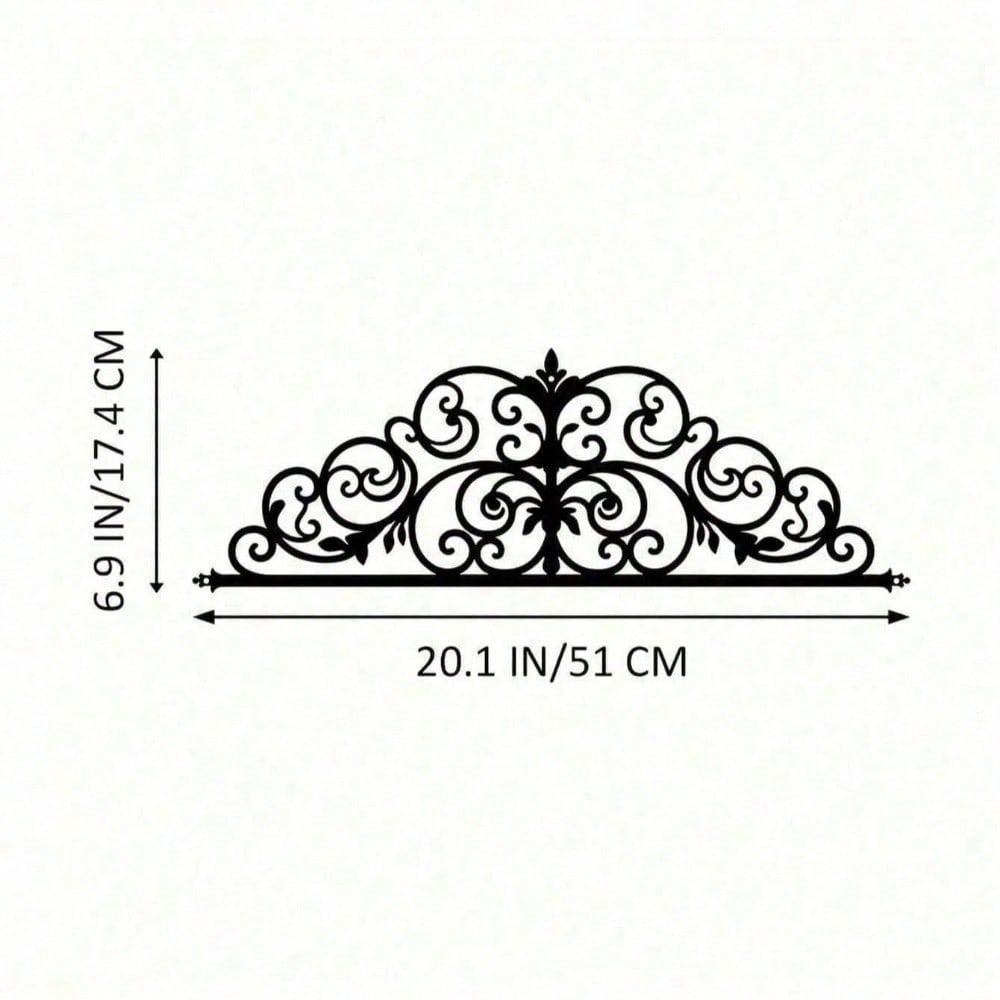 2D Metal Geometric Line Wall Art – Mandala Flower Boho Zen Spiritual Decor, Black Friday Must-Have