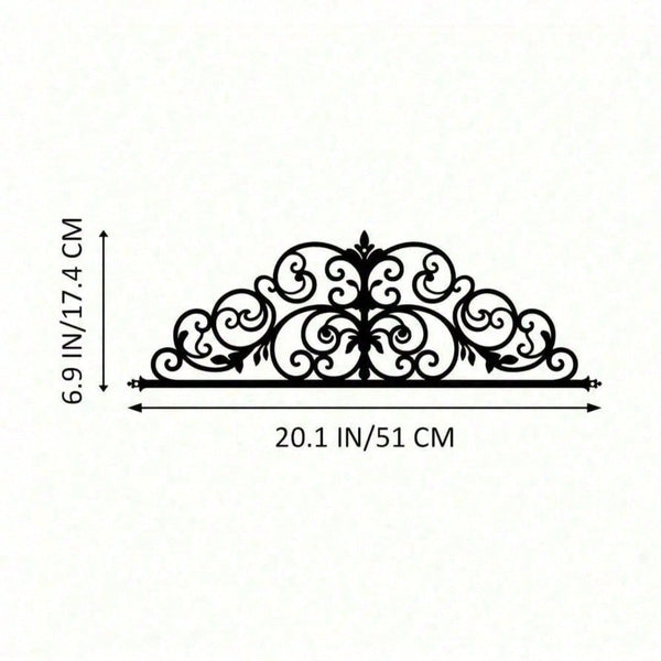 2D Metal Geometric Line Wall Art – Mandala Flower Boho Zen Spiritual Decor, Black Friday Must-Have