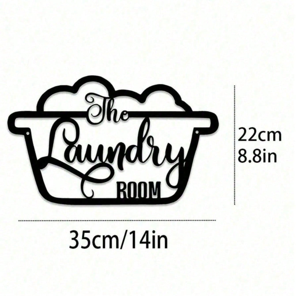 Welcome to Our Home" Metal Wall Plaque - Ready-to-Hang Entryway Sign | Instant Cozy Farmhouse Decor-Heartwarming Entryway & Living Room Decor.Decorative Signs & Plaques