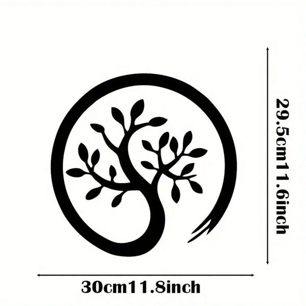 1 large black ivy branch metal wall decoration, elegant laser cut, suitable for bedroom and living room decoration, easy to hang, ideal gift for plant lovers, and women's art decoration, suitable for home, living room, patio or garden, balcony decoration.