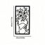 1pc Floral Dreams Creative Metal Home Decor Linear Female Art Wall Painting, Suitable For Decoration In Kitchen, Bedroom, Living Room, Study